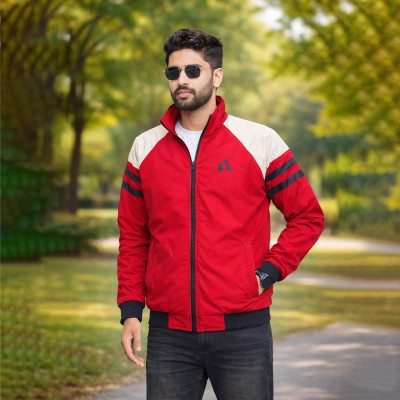 Maroon Stripe Jacket