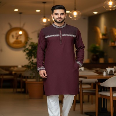 Liver Chest Embroidery Panjabi