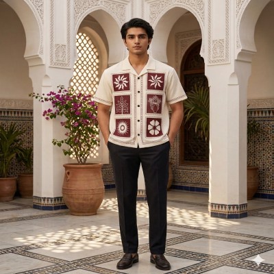 White Cuban Shirt