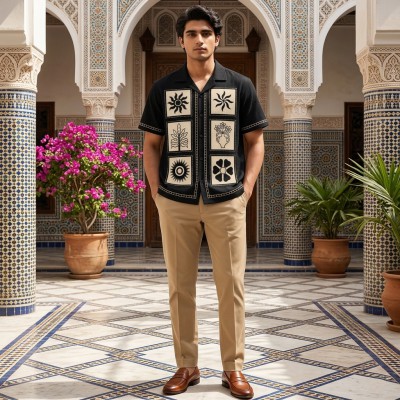 Black Cuban Shirt